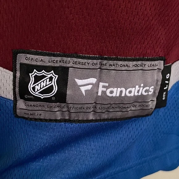 2022 Stanley Cup Patch Fanatics Certified NHL Jersey